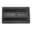 Portable 3.5 inch USB 2.0 SATA HDD Hard Drive Disk External Case Box Enclosure