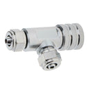 2 Pcs 2 Way Aquarium Plants Tank Dual Head CO2 Tube  Valve