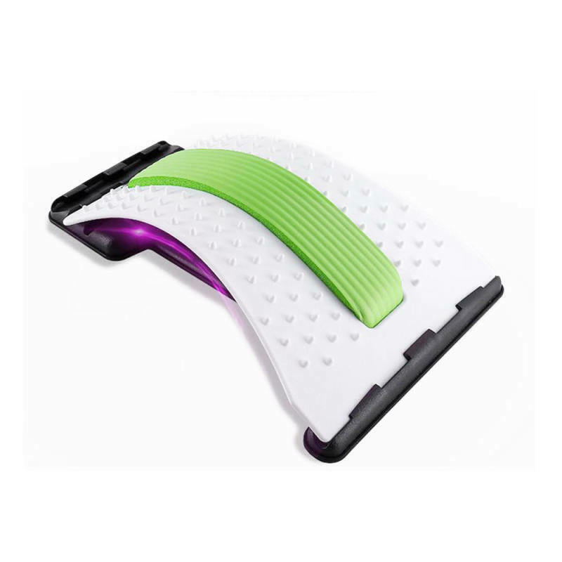 Magic Back Support Stretcher Lower Lumbar Massage Spine Pain Relief Chir ECZ