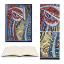 DIY Sailboat Special Shaped Diamond Painting 50 Page A5 Notebook Sketchbook
