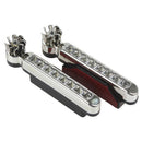 Wind Powered 8 LED Car DRL Daytime Running Light Fog Warning Auto Head Lamp  LJ