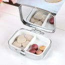 Portable Pocket Metal Pill Box Medicine Storage Container Holder Organizer C 3C