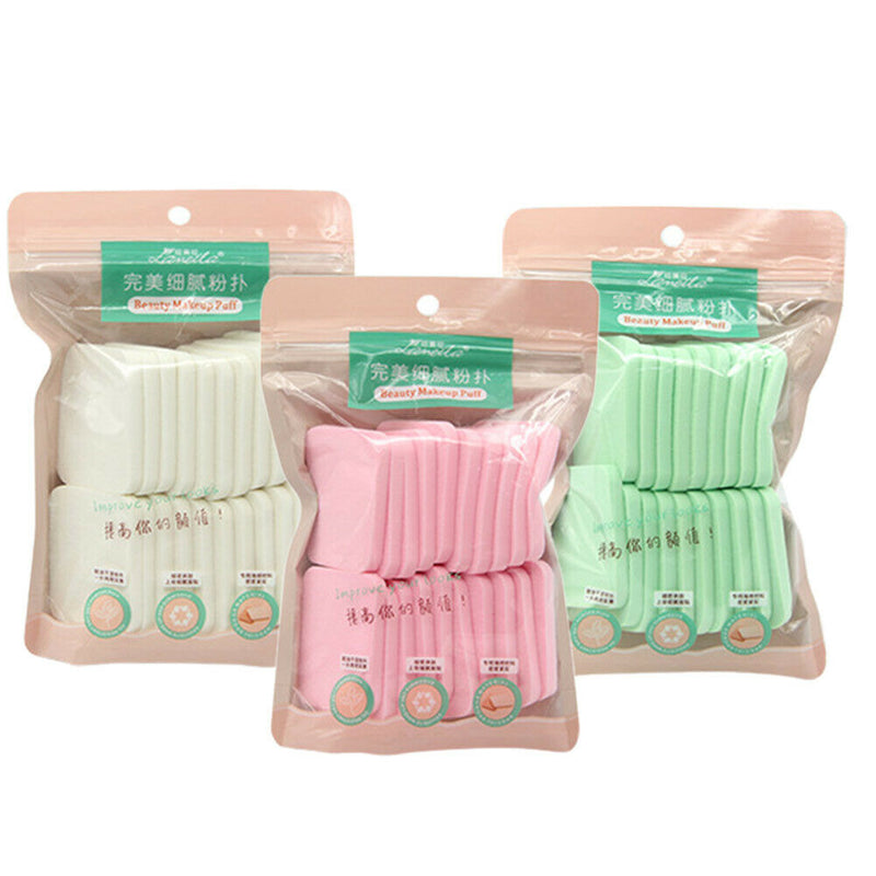 20PCS Makeup Sponge Face Soft Makeup Foundation Contour Facial Sponges Puff