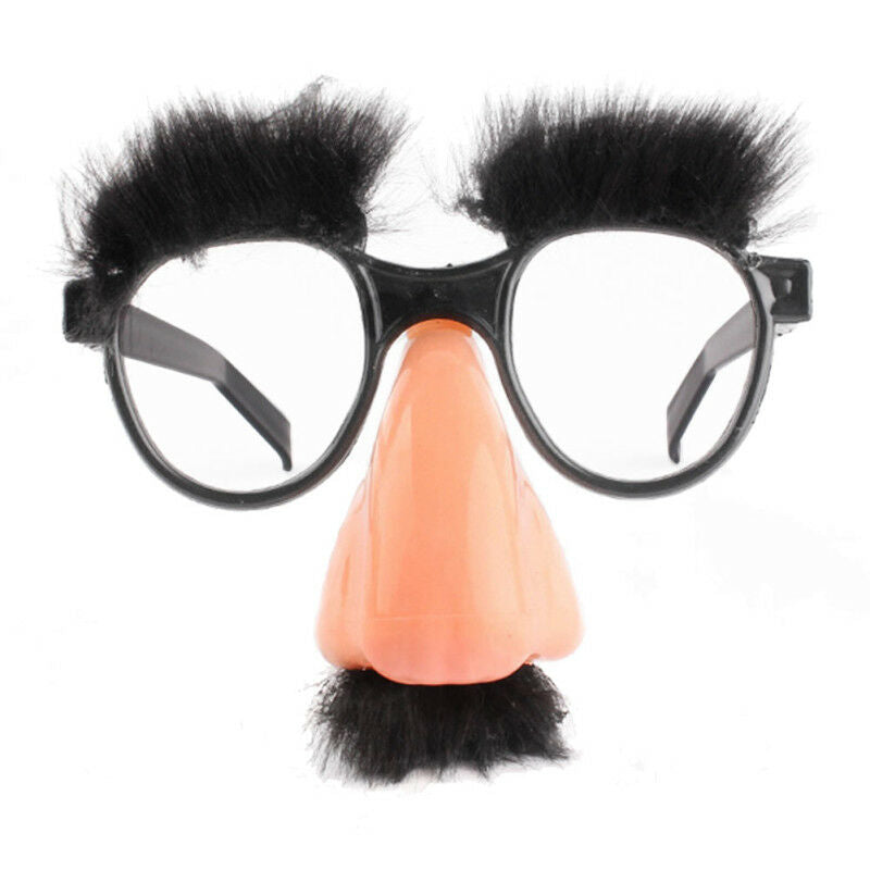 Classic Novelty Gag Nose Eyebrows Mustache Disguise For Kids Party Acces Pro US