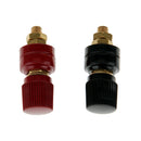 200A Binding Post M6 Copper Screw Thread Electrical Insulation 2Pcs