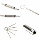 5pcs Mini 3in1 Eyeglass Screwdriver Sunglass Watch Repair Kit Tools new 1 set M&