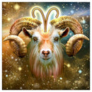 5D DIY Full Drill Diamond Painting Aries Cross Stitch Embroidery Mosaic Kit