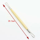 Sculpting Tools Set Wood Handle w/ Zipper Storage Case for Kids Art Crafts
