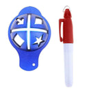 Golf Liner Marker Template Drawing Alignment Tool Pen Fav Training Golf Pra M9I3
