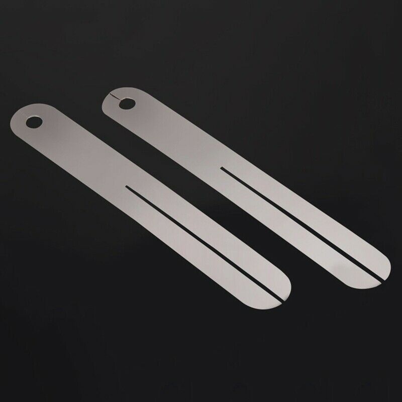 2pcs Fret Puller Fretboard Fingerboard Fret Repair Tool Protector Steel Pla