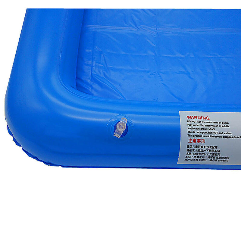 Kids Funny Indoor Play Inflatable Large Castle Sand Box Sandbox Form Table Toys