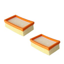 2pcs Vacuum Cleaner Washable HEPA Filter Replacement for Karcher MV4 MV5 MV6