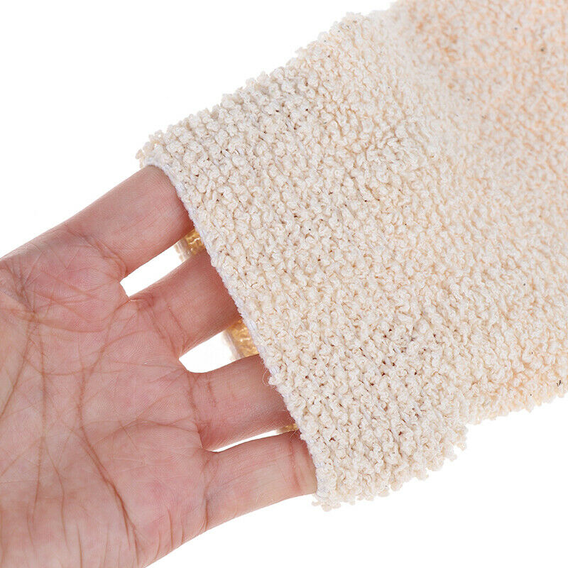 1x Bath Glove Shower Scrubber Back Scrub Exfoliating Body Massage Sponge Glov`US