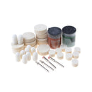 36X Polishing Pad Soft Felt Buffing Burr Polishing Wheels Kits Rotary Tools TE