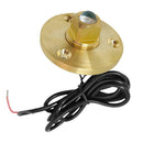 White Led Boat Plug Light Garboard Brass Drain 50 mm Marine Underwater Fish