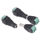 5 Pairs Male and Female 2.1x5.5mm DC Power Plug Jack Adapter Connec SA