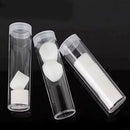 1X 27mm Applied Clear Round Cases Coin Storage Protective Tube Holder Plastic 3C