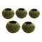6~18cm Creative Moss Ball Flower Pot Planter Bonsai Plant Holder Home Garden, 5