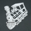 DIY Train-shaped Cutting Dies Stencil Scrapbooking Embossing Template Craft