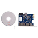 PCI-E Express Adapter A 5 USB 3.0 ports HUB New Internal Expansion Card