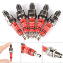2x Scooter Motorcycle Racing3 Electrode For Engine GY6 50cc 150cc For Spark  OZ