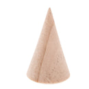 2pcs Wood Jewelry Display Stand Cone Ring Bracelet Rack Holder Storage Organizer