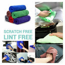 12x Microfibre Cleaning Cloth 40x40cm Microfiber Dish Car Gym Towel Glass
