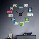Retro Noiseless Wall Clock Silent Movement Kit Mechanism Parts With Clock H