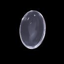 10PCS Oval Crystal Transparent Clear Glass Cabochon Dome Decor 20x30mm