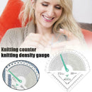Counter Knitting Gauge Converter Calculator Ruler Frame Weaving Tools Hot
