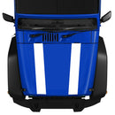 Racing Sports Stripe Car Hood Bonnet Stickers Decals Auto Styling Accessories