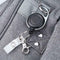 Back Clip Anti-lost Rope Burglar Retractable Keyring Keychains for Camping #gib