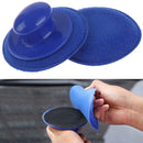 Car Wax Wash Polish Pad Sponge Cleaning Foam Kit Microfiber Applicator PadsJ 3C