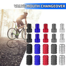 20pcs Pump Valve Adapter with Cap Bicycle Convert Presta to Schrader Valve