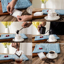 50pcs Paper Disposable Coffee Filter Bags Dripper Drip Filters Eco-friendly