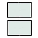 2 Packs 60'' 16:9 Pull Down Projection Projector Screen