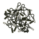 20 Pieces Fishing Back Lead Clips Carp Fishing Clips Fishing Tackle Rigs