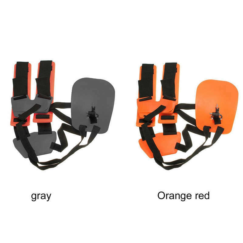 Dual Shoulder Unisex Harness Lawn Mower Strap For Carry Hook Brush Cutter A H4A6