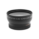 55mm 0.45x Wide Angle + Macro Conversion Lens For DSLR DC Camera