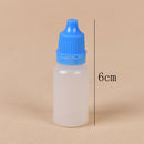 5pcs 10ml Empty Plastic Squeezable Dropper Bottles Eye Liquid Droppers Random MO