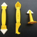 3Pcs/Set Caulk Angle Scraper Seamless Joints Sealing Shovel Home Cleaning T R2W9