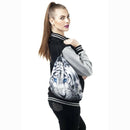 Pattern Drawstring Gym Bag Cute Backpack Gift Polyester School Rucksack R4H6