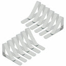 Tablecloth Clips,12 Pack Stainless Steel Table Cloth Holder Table Cover Cla I9C8