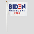 10Pcs Biden 2020   Small Flags USA Home Yard Car Flags