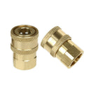 High Pressure Water Gun Connector 1/4 Quick Connector Pure Copper High SRK