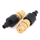 5Pcs Copper Misting Fog Cooling Nozzles Atomizing Sprayers For 4/7mm HoseATS Gw