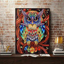 5D DIY Special Shaped Diamond Painting Owl Embroidery Mosaic Kits (DS008)