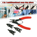 4 in 1 Snap Ring Pliers Plier Set Circlip Combination Retaining Clip New