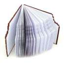 Chocolate Notebook Memo Pad DIY Cover Notepad Convenient Z1A1 Stationery Sc N4Q3