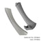 2pcs Right Side Inner Front Door Panel Pull Trim+Cover for  E90 E91 (Grey)